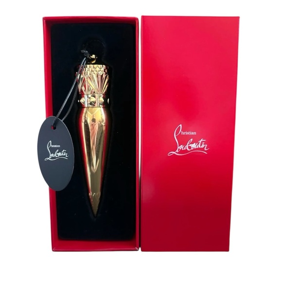 Christian Louboutin Red and Gold Lipstick